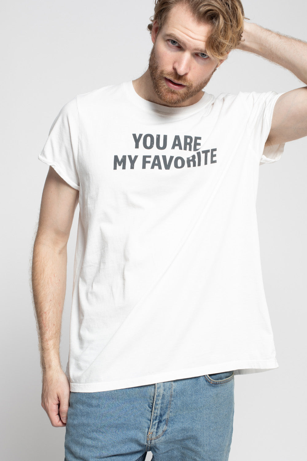 You Are My Favorite Fitted Tee